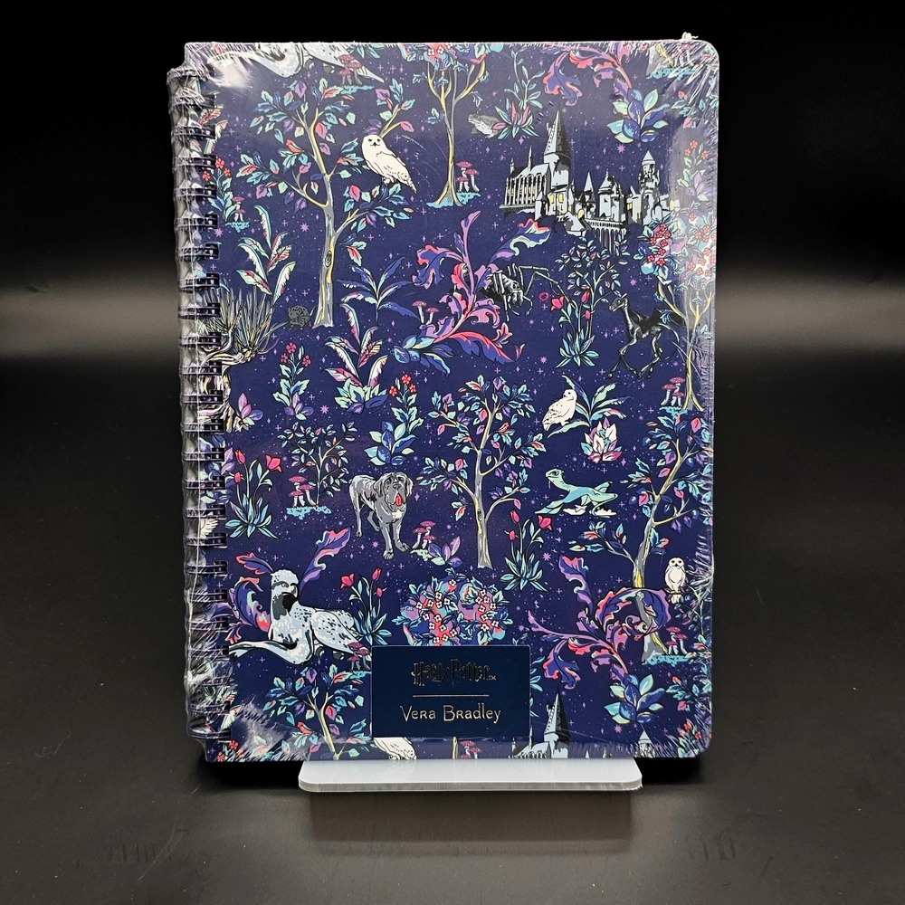 Harry Potter Vera Bradley NEW Forbidden Forest Mini Ruled Notebook Disney
